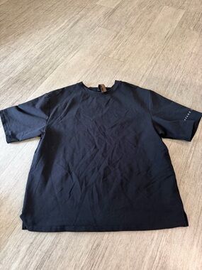 Savage x Fenty Men's Black Crewneck Short-Sleeve Shirt